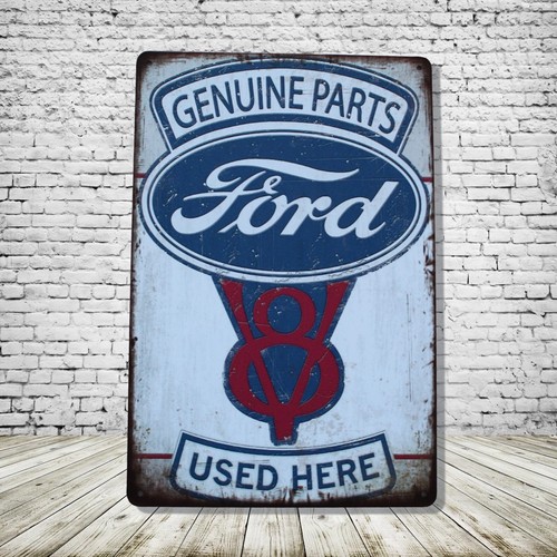 Insegna bar metallo latta ford - insegna,
