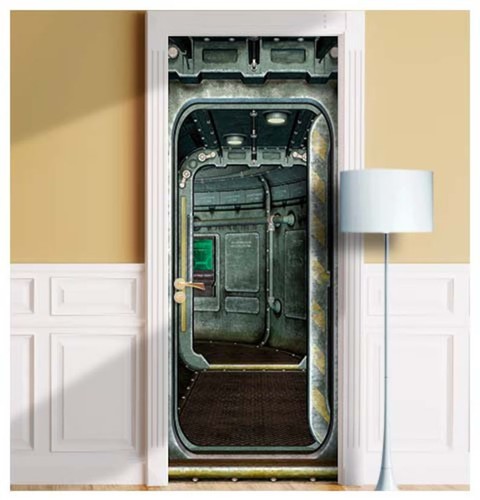 Murale per porta airlock - porta,