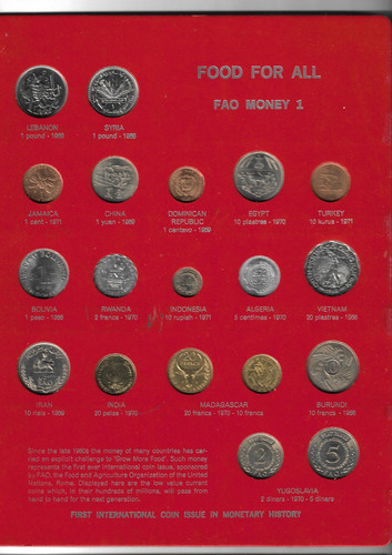 Monete fao money spl non - 1,