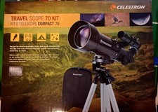 Telescopio TRAVEL SCOPE 70 KIT completo di zaino nero