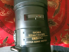 Sigma Canon EF 800mm F/5.6 800/5.6 Latest DG APO EX HSM come nuovo nella sua custodia
