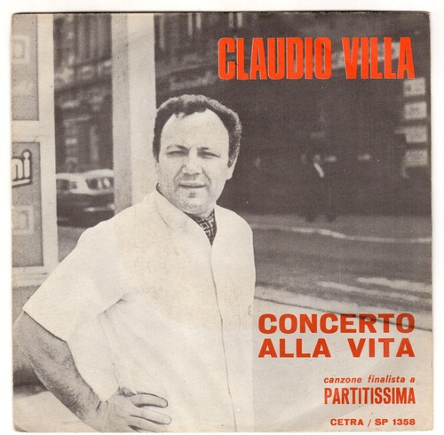 Disco giri claudio - 45, villa