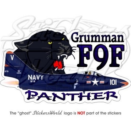 Adesivo grumman f9f - adesivo, panther