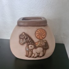 Thun Club 2008 Vaso Con Coppia Cavalli Nuovo Con Scatola