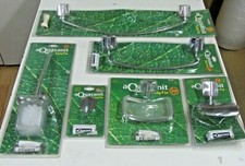 Aquasanit Easyfix Kit Set Completo Accessori Arredo Bagno Acciaio Inossidabile