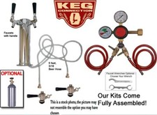 2 Rubinetti Sistema Torre Homebrew Kegerator, Kit Keezer, Festa,