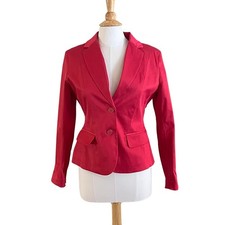 Blazer misto cotone bottoni - blazer,