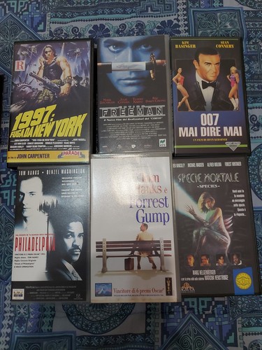 Blocco videocassette film - blocco,