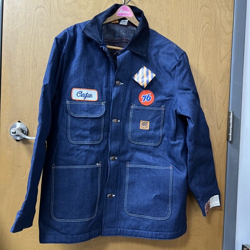 Giacca denim vintage nuova con