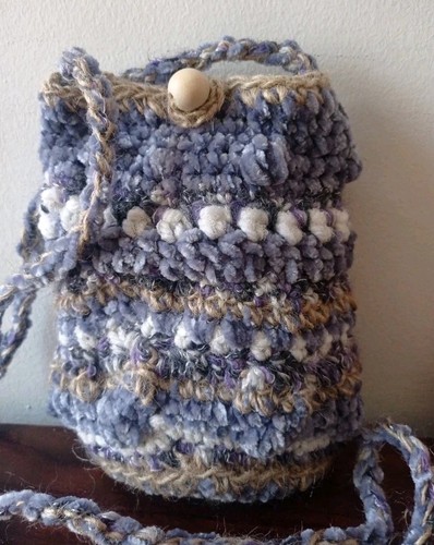 Borsa tracolla fatta mano - borsa,