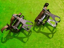 Filo francese vintage 1980 Maillard Atom pedali AFA toeclips retrò bici bicicletta