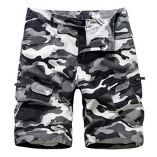 Men Cargo Shorts Camouflage