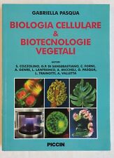 BIOLOGIA CELLULARE & BIOTECNOLOGIE VEGETALI 9788829921249 GABRIELLA PASQUA 