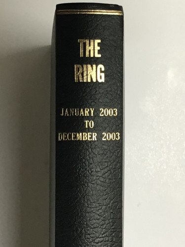 The ring boxing - magazine, bound