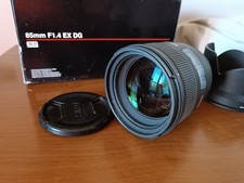 Sigma 85/1.4 EX DG Canon