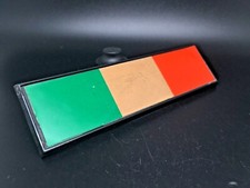 AUTO EPOCA LOGO BANDIERA ITALIANA ITALIA LOGO SIGLA EMBLEMA FREGIO STEMMA BADGE