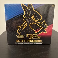 Pokemon TCG Spada e Scudo Corona Zenith Elite Trainer Box ETB Sigillato