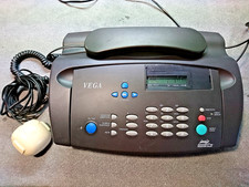 Telefono fisso con Fax multifunzione con due rotoli di carta termica.