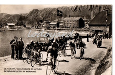 cartolina d'epoca aosta gran san bernardo fausto coppi tour de france 1949