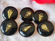 Set Di 6 Bottoni Vintage