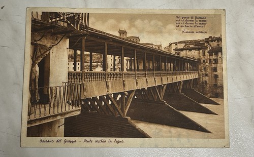 Cartolina bassano del grappa - del,