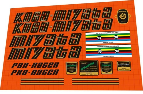 Set decalcomanie koga - decalcomanie,