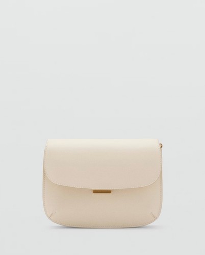 Mango borsa tracolla panna - mango,