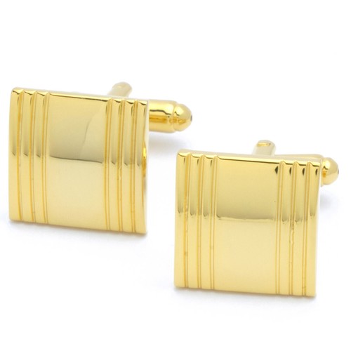 Gemelli oro quadrato - quadrato, con