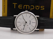 OROLOGIO PIAGET ALTIPLANO BIG SECOND ORO BIANCO 18KT P10411 CARICA MANUALE ANNI 2000