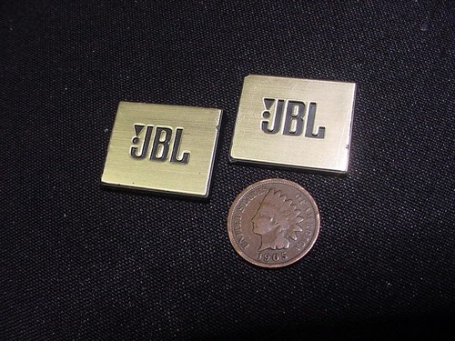 Jbl speaker gold badge - speaker, coppia