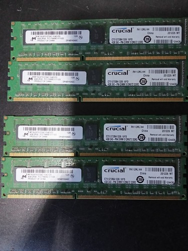 Lotto ram crucial 4x4gb - lotto,