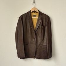 Giacca blazer pelle di agnello