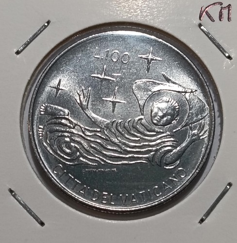 Città del vaticano 100 lire - del,