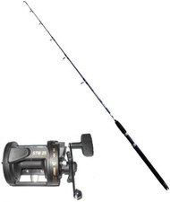 Kit Combo Traina Canna Lineaeffe MALIBU 1.65Mt 15-30Lb + Mulinello a Scelta + Fi