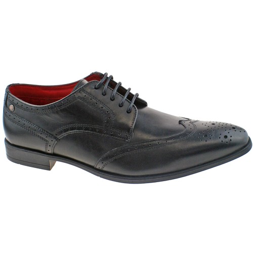 Scarpe uomo nere brogue base