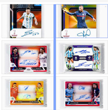 Messi & Modric & Ronaldo & Neymar firmato the star card siuuu1/1 card