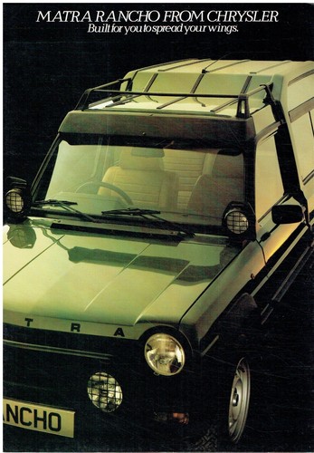 Matra rancho 1977 - (chrysler),