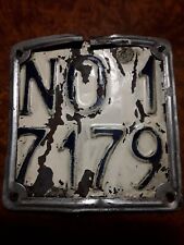 TARGA ORIGINALE MOTO  EPOCA