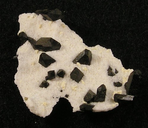 Neptunite natrolite crystal - neptunite,