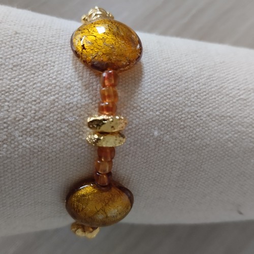 Bracciale perle murano - bracciale,