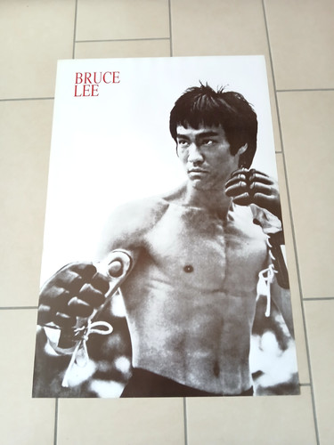 Poster vintage bruce lee x - lee, 64