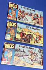 KOCIS Re dei Pellirossa Albo Gioiello SERIE COMPLETA 1 / 18 Tomasina 1967 !!