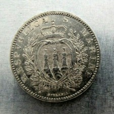 San marino lire 1898 r - san, 2
