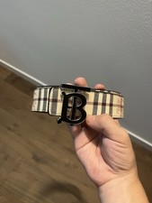 Cintura Burberry reversibile