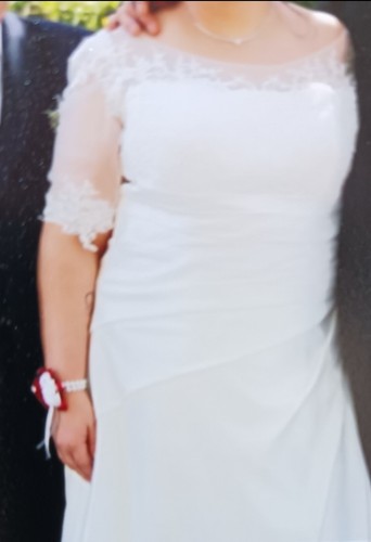 Vestito sposa bianco seta - vestito,
