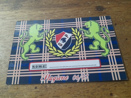 Tessera ultras crotone - ultras,