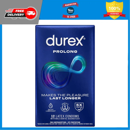 Durex prolong condoms with - durex,