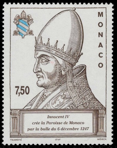 Monaco 2066 papal bull - monaco, for