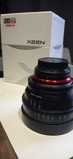 SAMYANG XEEN 20mm T1.9 CINE LENS EF MOUNT perfetta con OMAGGIO ADATTATORE SONY