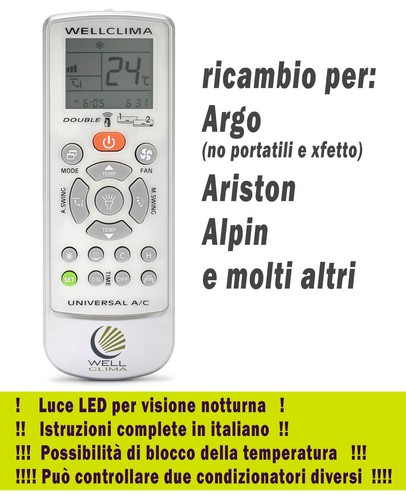 Telecomando condizionatore
